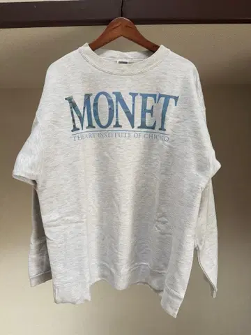 구제 빈티지 80s 90s 모네 아트 맨투맨