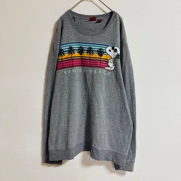 수입 구제 의류 PEANUTS 스누피 SNOOPY 트레이닝복 맨투맨 3L