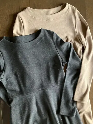 [2장 세트] 기장 짧은 UNIQLO 분또 플레어 원피스 S 사이즈