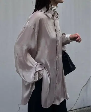 clane chambray loose shirt