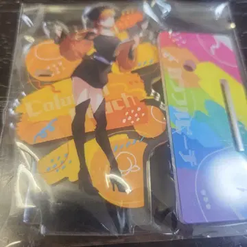 컬러풀 피치 에토 아크릴 스탠드