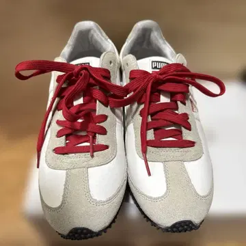 Puma 러닝화 화이트/레드
