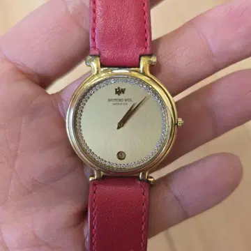 RAYMOND WEIL 손목시계 (쿼츠) 골드/레드