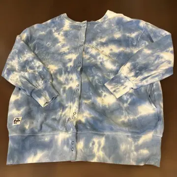 CHUMS 타이 다이 맨투맨 가디건 L
