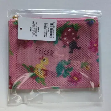 페일러 하이디 메쉬 파우치 S 핑크