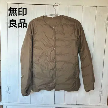 경량 다운 자켓 브라운 L