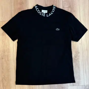 라코스테 블랙 T셔츠