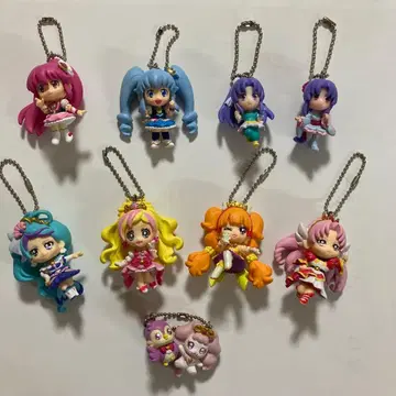 프리큐어 마스코트 키링 세트