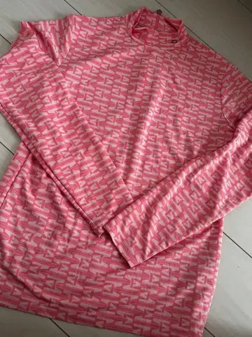 TaylorMade 여성용 M 핑크 하프 지퍼