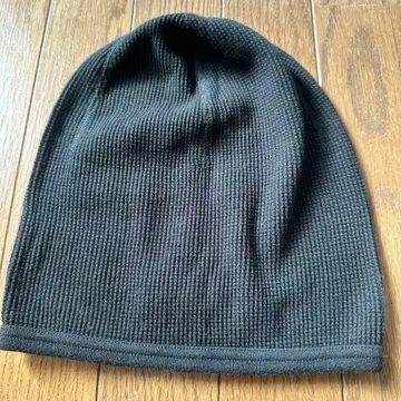 넘버나인 블랙 와플 비니