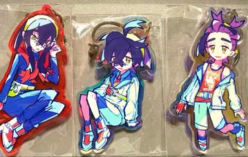 동인 스구리제이유 아크릴 키링 3개 세트