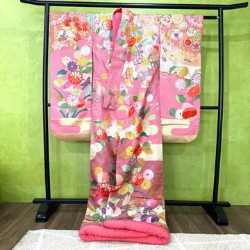 꽃무늬 자수 핑크 러블리 스타일 색동저고리