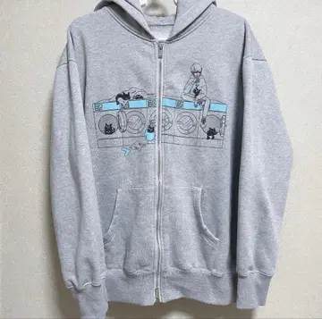 키요 고양이 집업 후드티/여성용 M