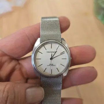 TECHNOS 스타 쿼츠 손목시계