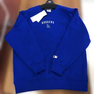 Dodgers 속기모 트레이닝복 파란색 LA 로고 LL