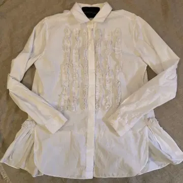 개성파 monomania 프릴 프릴 코튼 긴팔 S