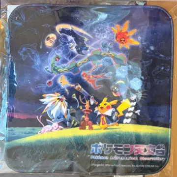 포켓몬 천문대 타월 손수건 별자리 피카츄 메인 아트