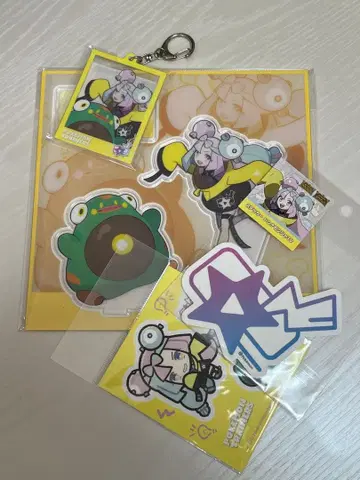 [ 미개봉 새상품 ] 난자모 4세트 아크릴 스탠드 스티커