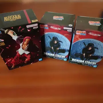 샹크스 피규어 우치하 이타치 피규어 x 2