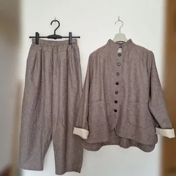 브라운 울풍 셋업