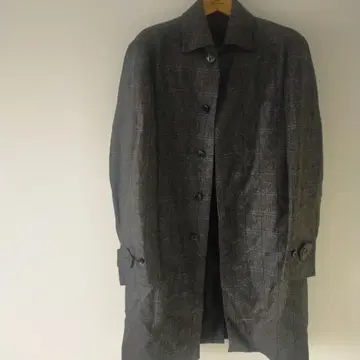 이탈리아 원단 사용 울 100% 스텐카라 코트