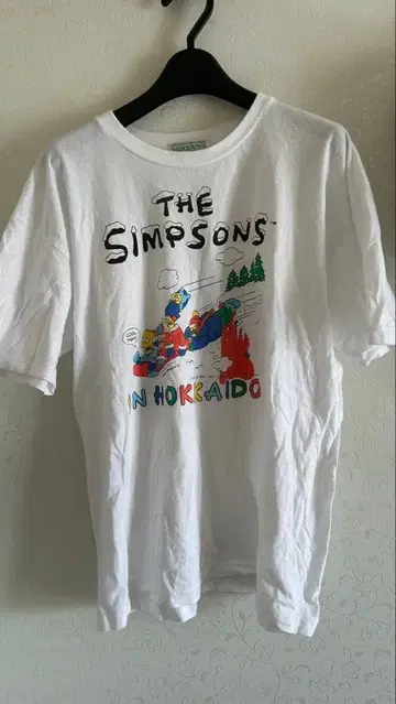 THE SIMPSONS 홋카이도 T셔츠 레어
