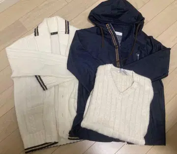 맨즈 멜로즈 니트 스웨터 자켓 묶음 판매