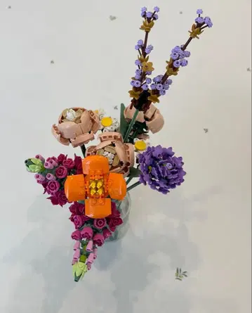 LEGO 꽃다발 다색