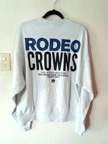 RODEO CROWNS WIDE BOWL 트레이닝복