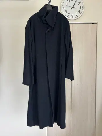 GALERIE VIE 네이비 롱 코트