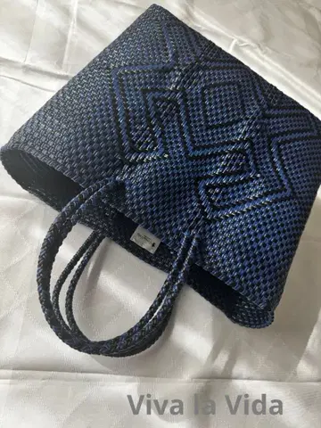 Viva la Vida 블루 x 블랙 메르카도 백