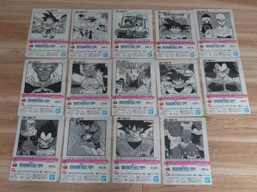 제일복권 드래곤볼 DRAGONBALL 40th G상 클리어 파일 14종
