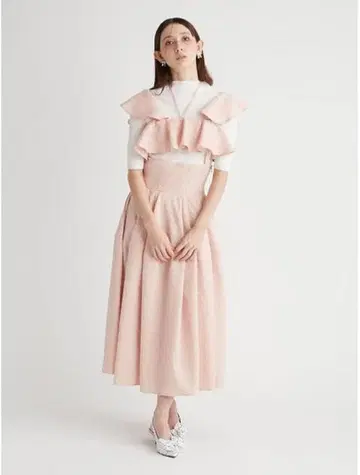 FURFUR 니트 레이어드 세트 원피스