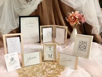 [ 특가 ] 웰컴 스페이스 웰컴 보드 골드 계열 인기 세트 바로 발송