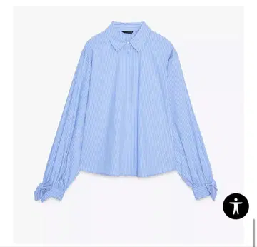 ZARA 스트라이프 긴팔 셔츠