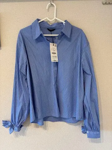 ZARA 스트라이프 긴팔 셔츠