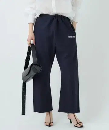 Chaos 카오스 WHY NOT NOW 맨투맨 팬츠 네이비