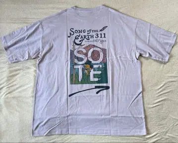 새상품 NATAL DESIGN SOTE2023 AIOT 티셔츠 퍼플