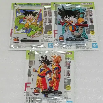 제일복권 드래곤볼 F상 ACLLECT 3종