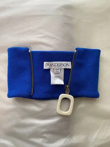 JW ANDERSON 지퍼 넥 밴딩 넥워머