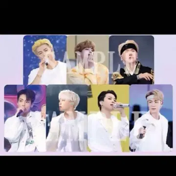 BTS MOVIE WEEKS 소우주 영화 입장 혜택 포토 카드 7장