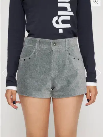 LAGUA GEM BRUSHED COMPACT 숏팬츠