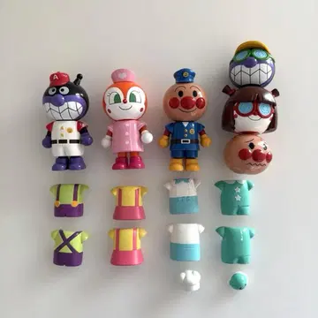 호빵맨 옷 갈아입기 마그넷 세트