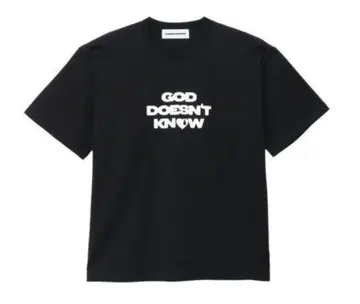 GOD ONLY KNOWS x FRAGMENT 셔츠