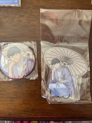 괴수 8호 호시나 소우시로 Blu-ray 특전 아크릴 스탠드 & 캔뱃지