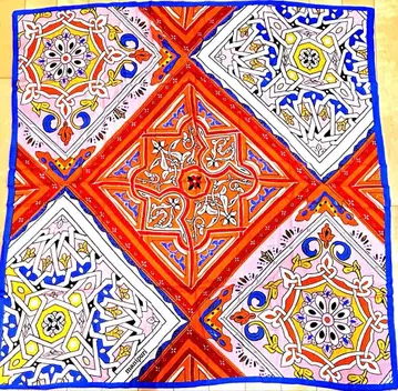 미사용 새상품 manipuri/TUILES 스톨 울 실크 스톨