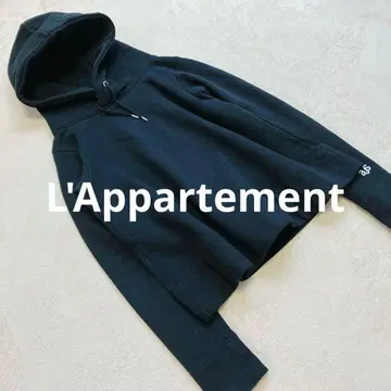 L'Appartement 풀오버 후드티 긴팔 블랙 사이즈 F 맨투맨