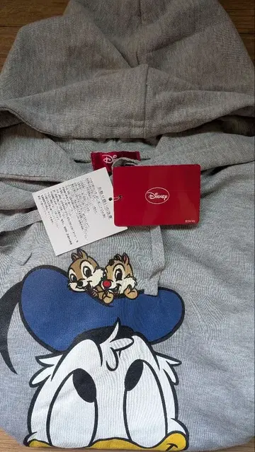 디즈니 후드티 도날드 칩과 데일