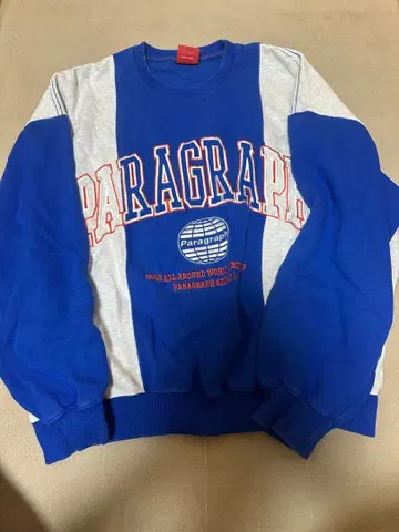 PARAGRAPH 트레이닝복 파랑 그레이