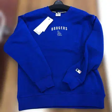 Dodgers 속기모 트레이닝복 파란색 MLB 로고 M 사이즈